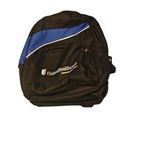 United Healthcare Community Plan Black Good Condition Grade b- Back Pack